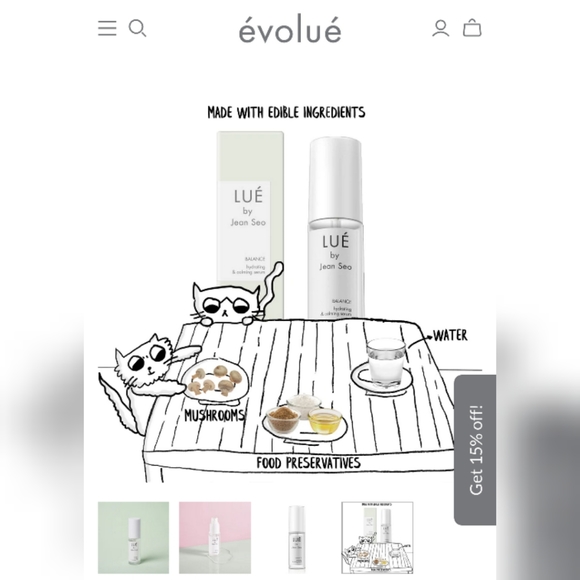 LUE by Jean Seo BALANCE Hydrating and Calming Serum - Picture 2 of 7